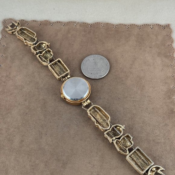 Vintage Best Teacher Watch by Jennie B with 3D School Charms main image 5